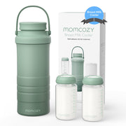 Momcozy Portable Breast Milk Cooler with 2 Bottles, 22 oz