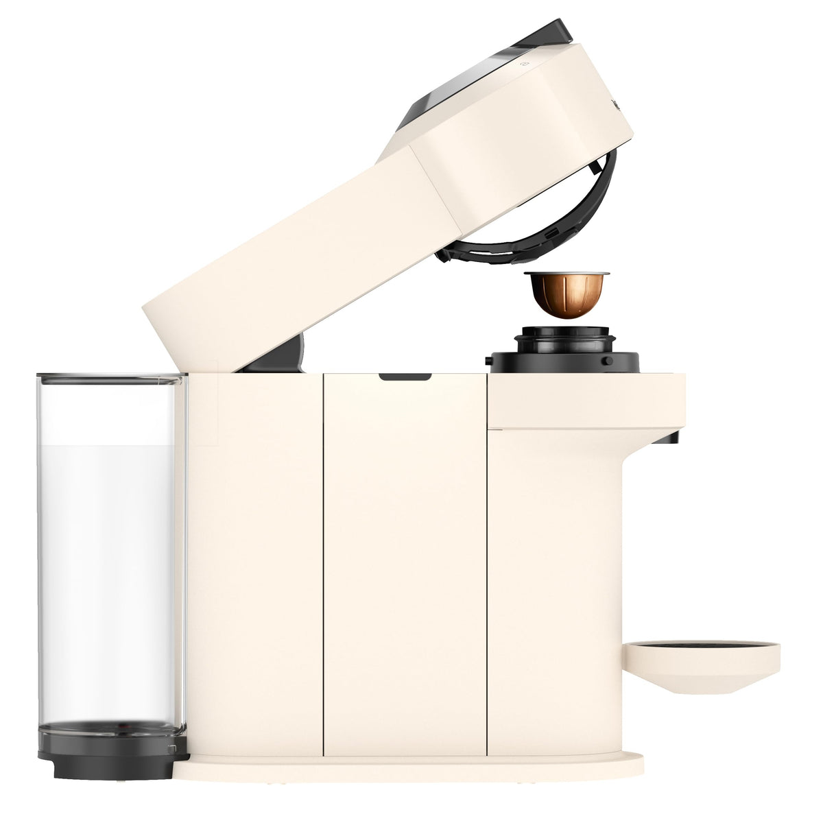 Nespresso Vertuo Next Coffee Machine by Breville, White and Chrome
