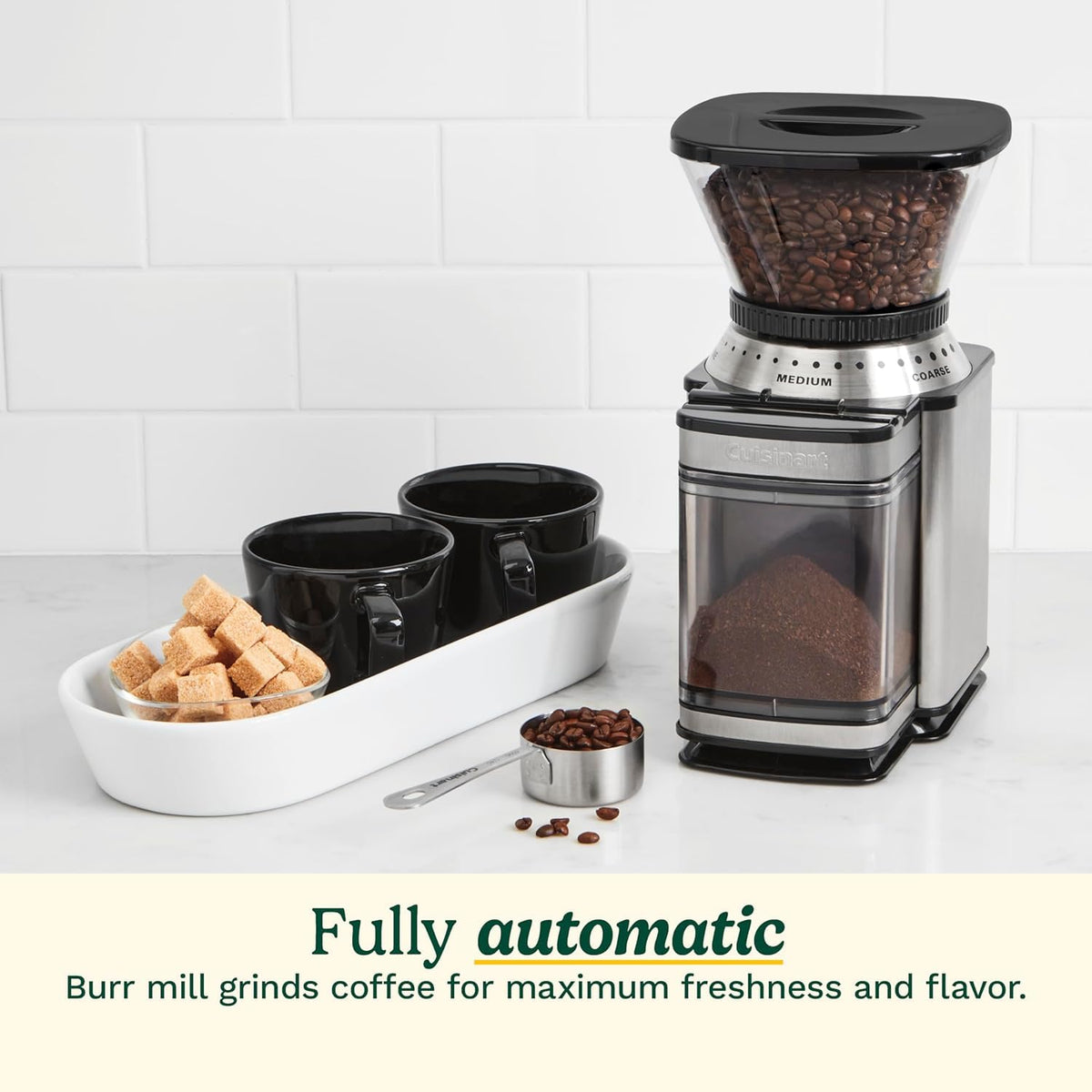 Cuisinart Automatic Burr Coffee Grinder (DBM-8C)