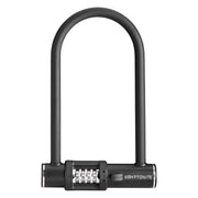 Kryptonite Combo Bike U-Lock, 12mm Steel Shackle, 4-Digit Combination