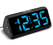 Netzu Loud Digital Alarm Clock with Dual Alarms