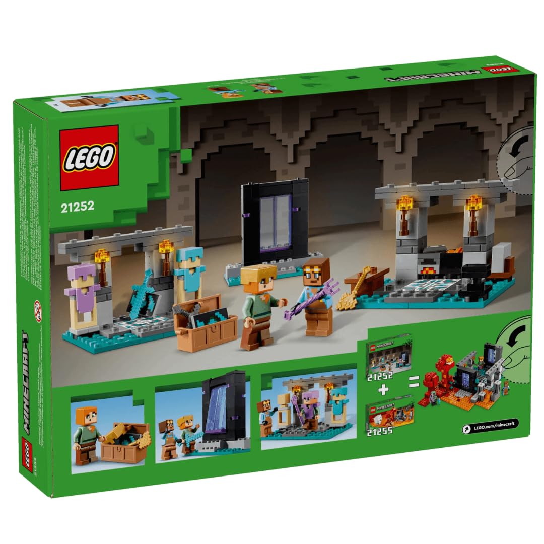 LEGO Minecraft The Armory Building Set (21252)