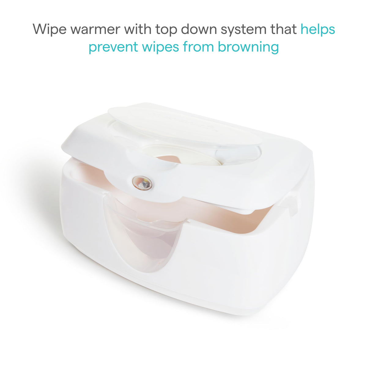 Munchkin Warm Glow Baby Wipe Warmer, White