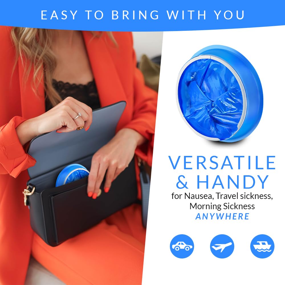 Disposable Vomit Bags, 25 Pack (1000 ml)
