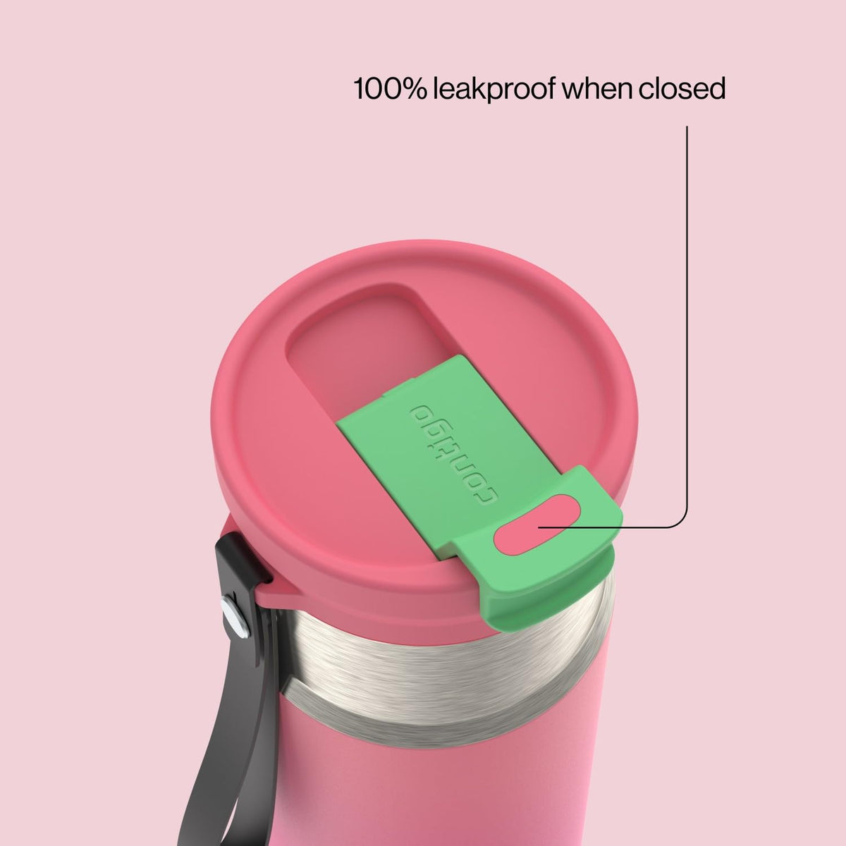 Contigo DualSip Compact Water Bottle, 16oz