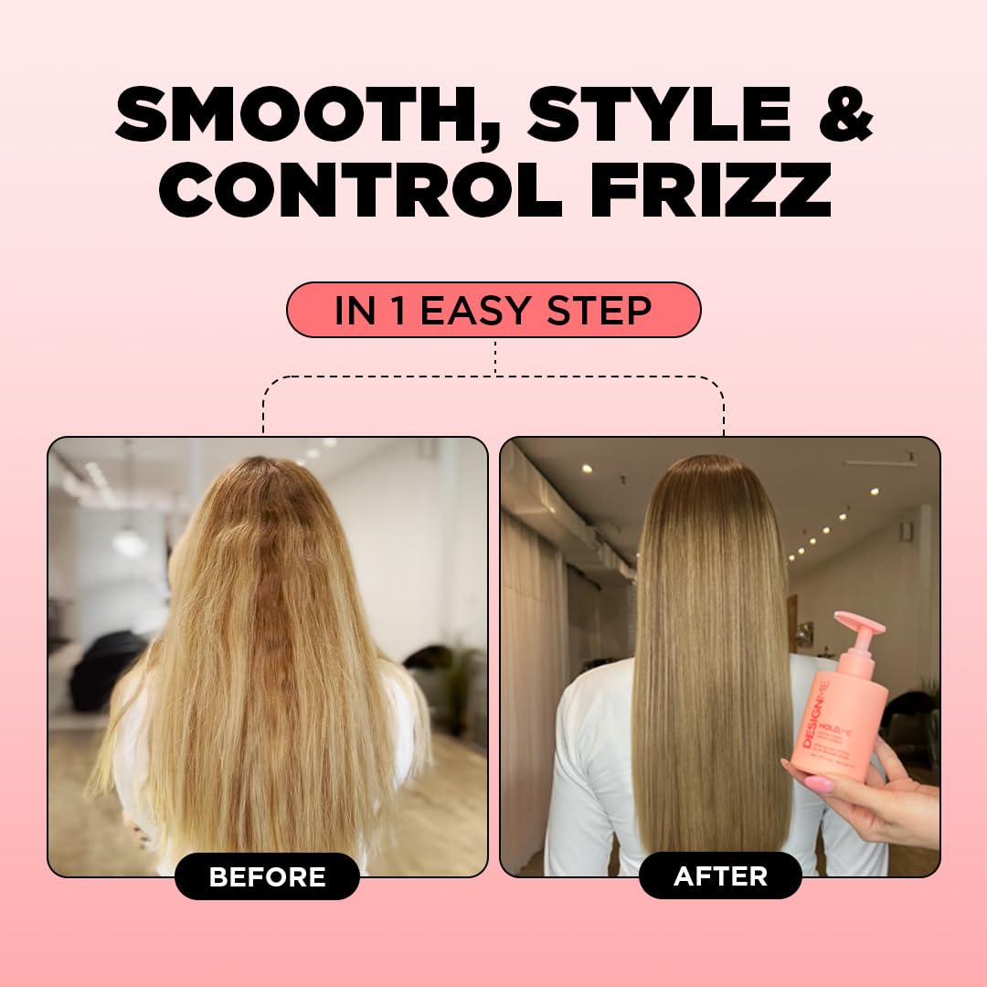 Design.Me HOLD.ME Styling Cream, Soft Hold Blow Dry Cream