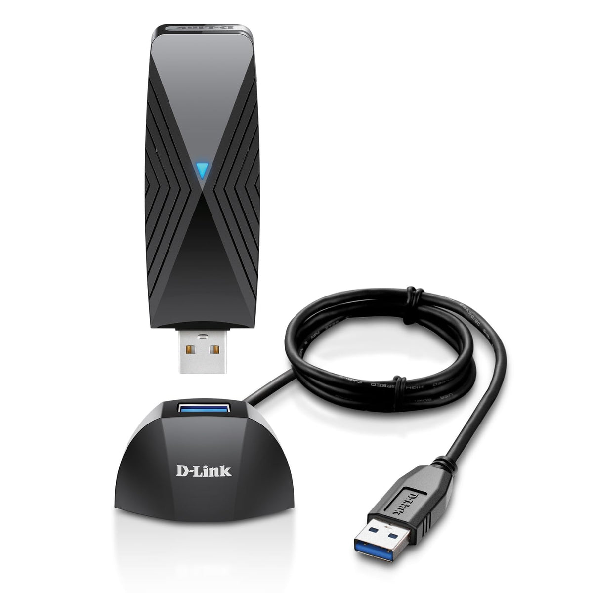 D-Link DWA-X1850-B1-CA USB WiFi 6 Adapter, AX1800, USB 3.0