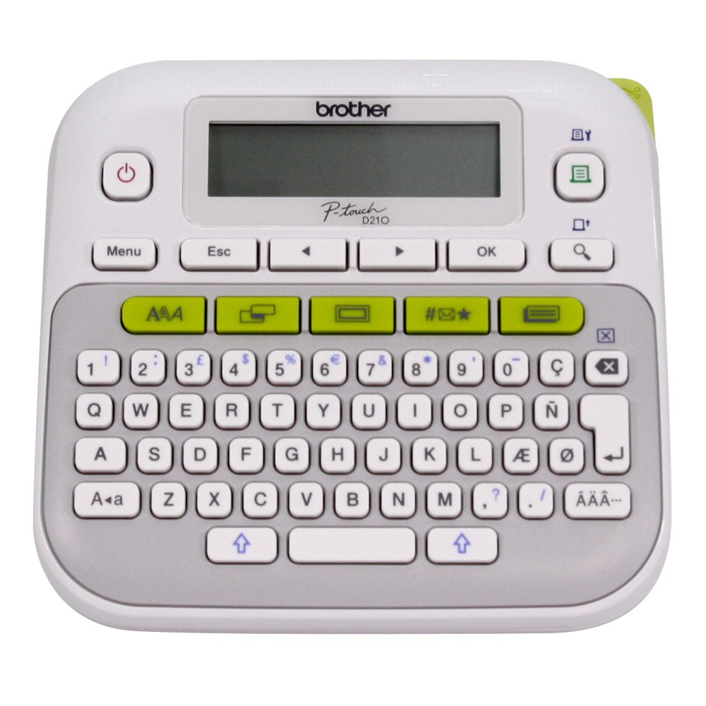 Brother P-Touch PTD210 Label Maker with Tape, Starter