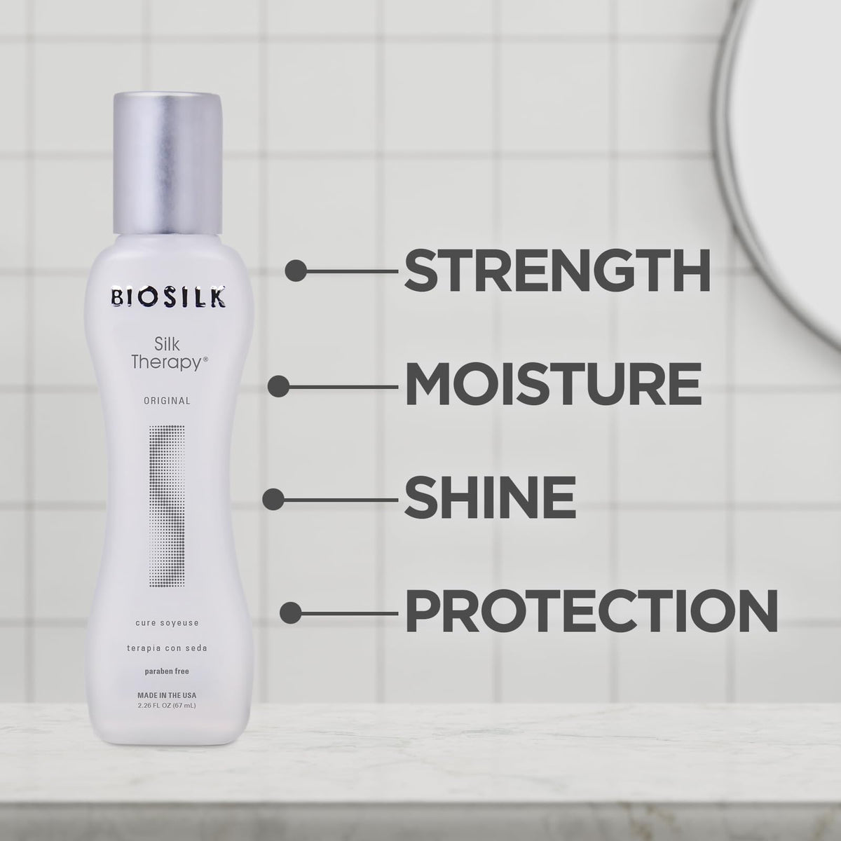 Biosilk Silk Therapy Original, 2.26 Fl Oz