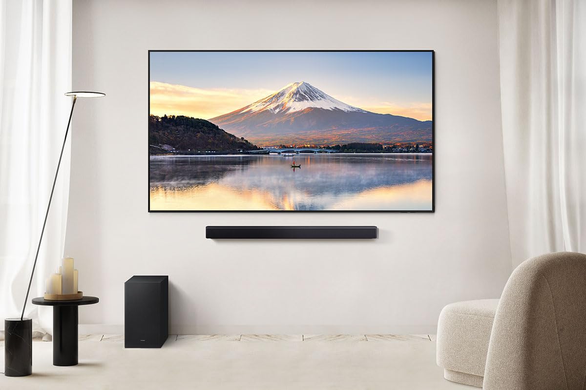 Samsung HW-B550F/ZC 2.1 Channel Sound Bar with Subwoofer, 300W