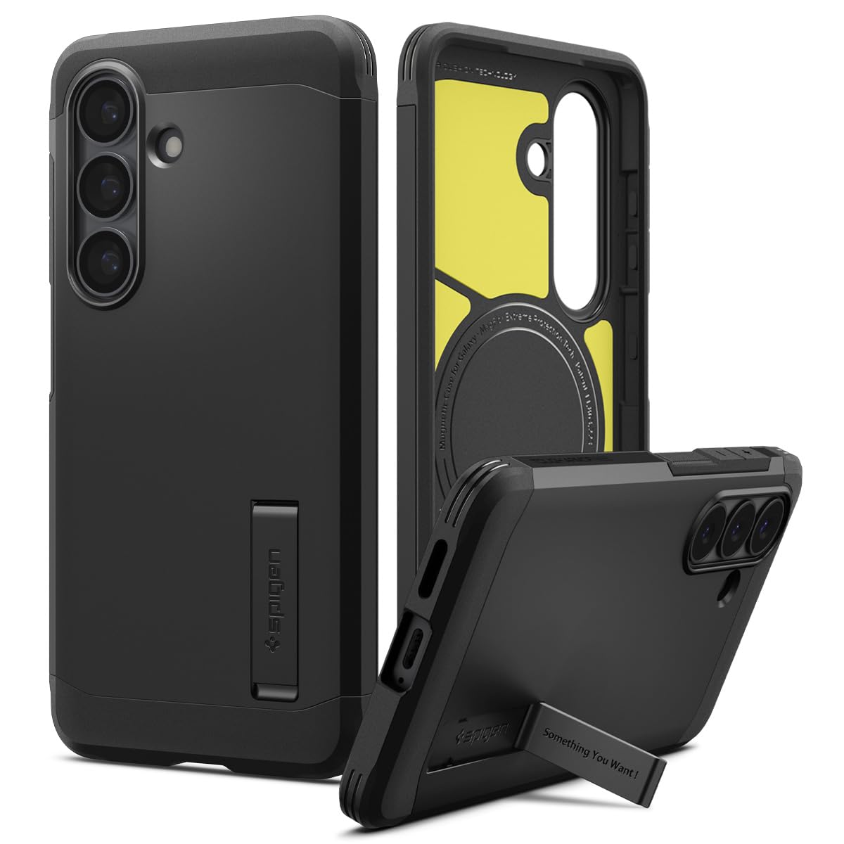 Spigen Tough Armor MagFit Case for Galaxy S26, Black