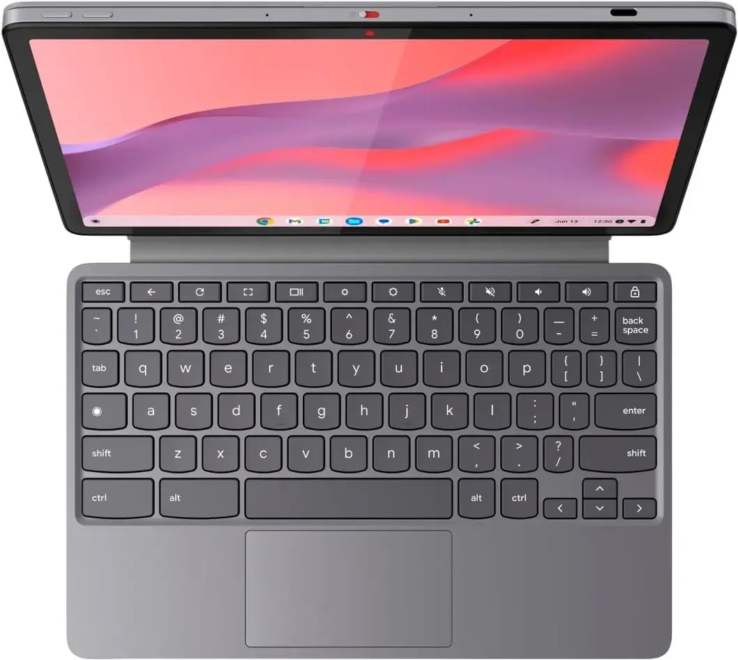 Lenovo Ideapad Duet 11 Chromebook, 10.9" 2K, 4GB, 128GB, 83HH0002US