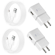 Powersky Fast Charger for Samsung with USB Type C Cable, 2 Pack