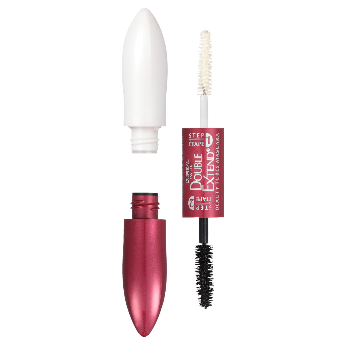 L'Oreal Paris Double Extend Tubing Mascara, Blackest Black, 5ml