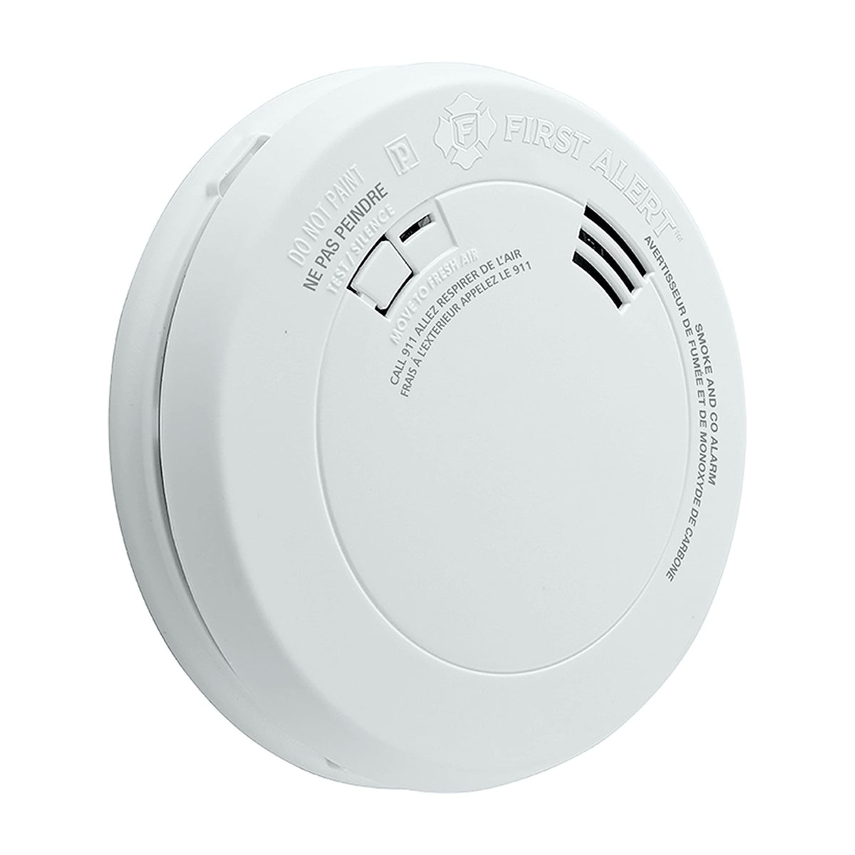 First Alert 10 Year Battery Smoke and CO Alarm with Voice, PRC710VA-6