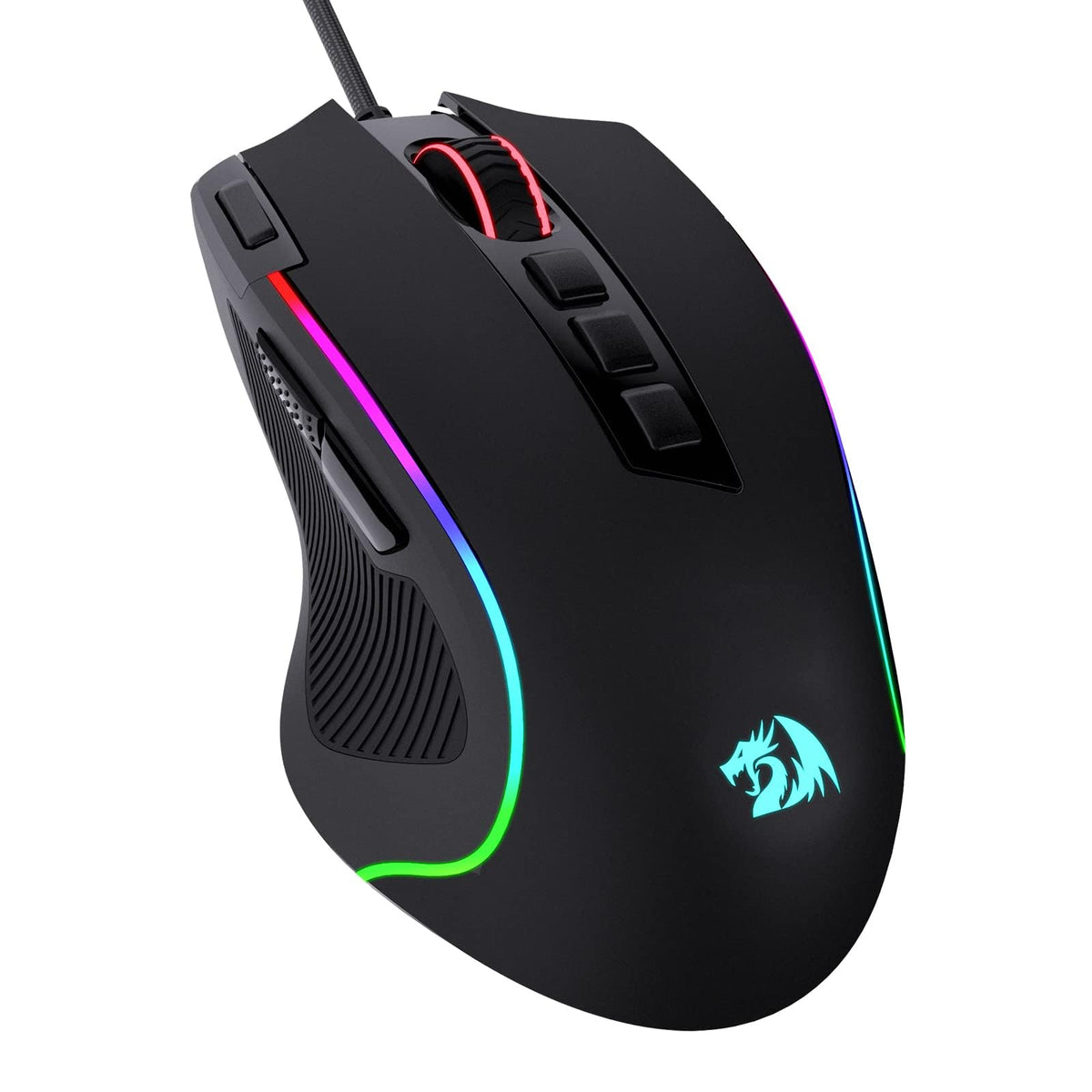 Redragon M612 Predator RGB Wired Gaming Mouse, 8000 DPI