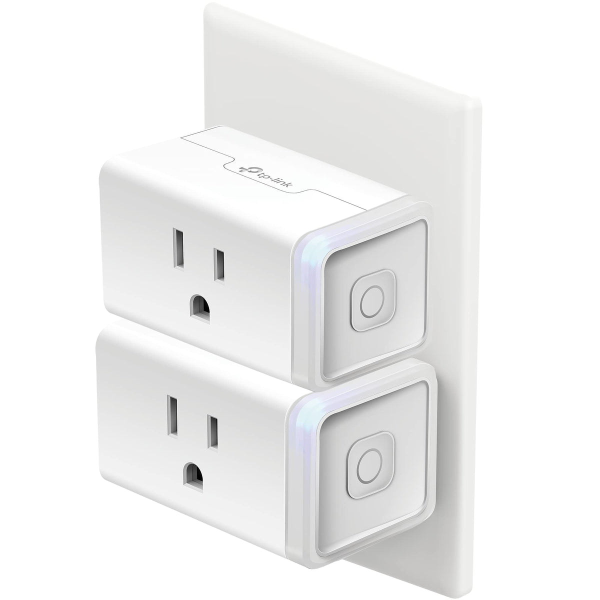Kasa Smart Plug Mini by TP-Link HS103P2, White (2 Pack)