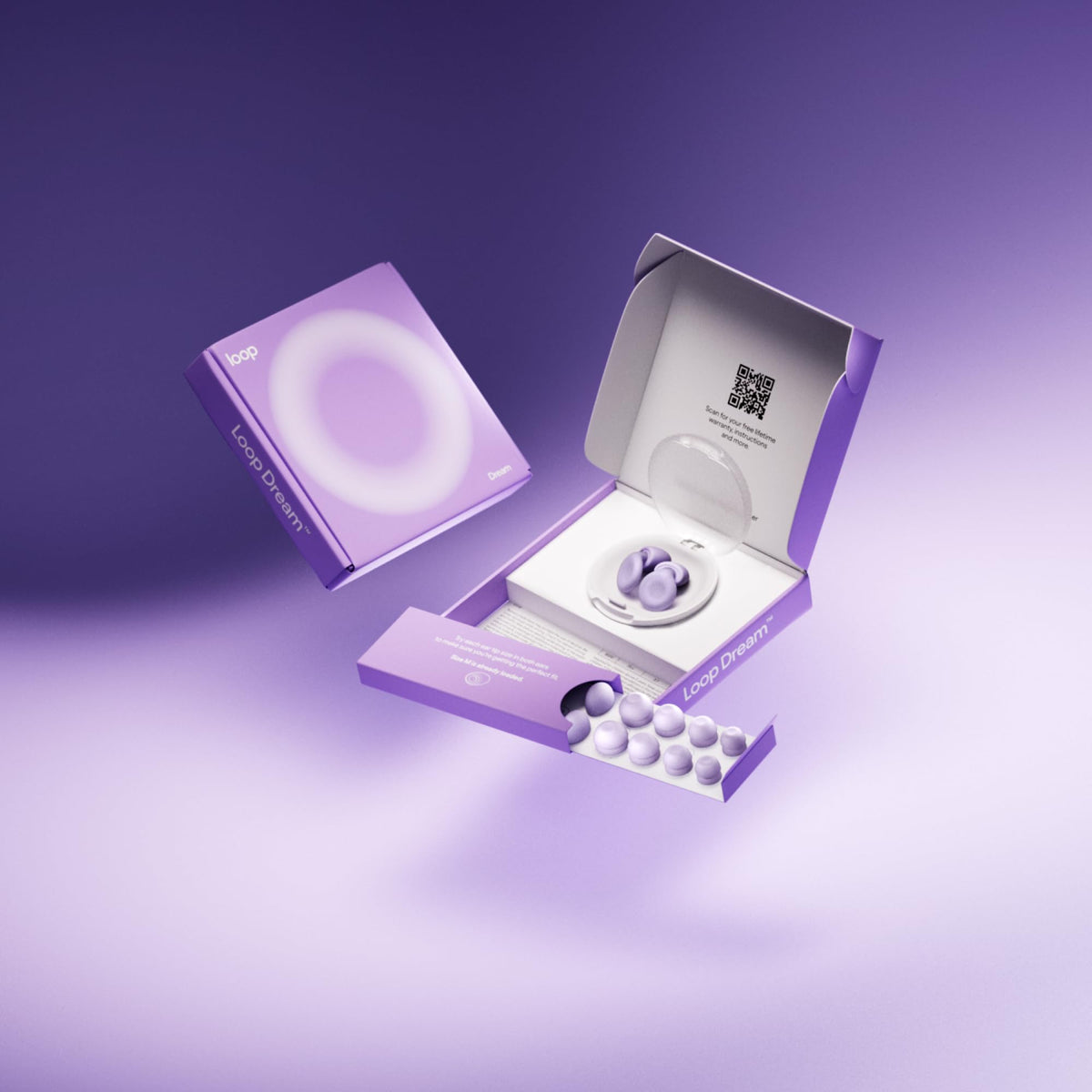 Loop Dream Silicone & Memory Foam Sleep Earplugs