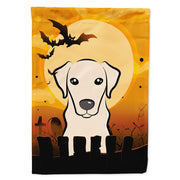 Caroline's Treasures Halloween Yellow Labrador House Flag