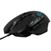 Logitech G502 Hero Wired Gaming Mouse, Black