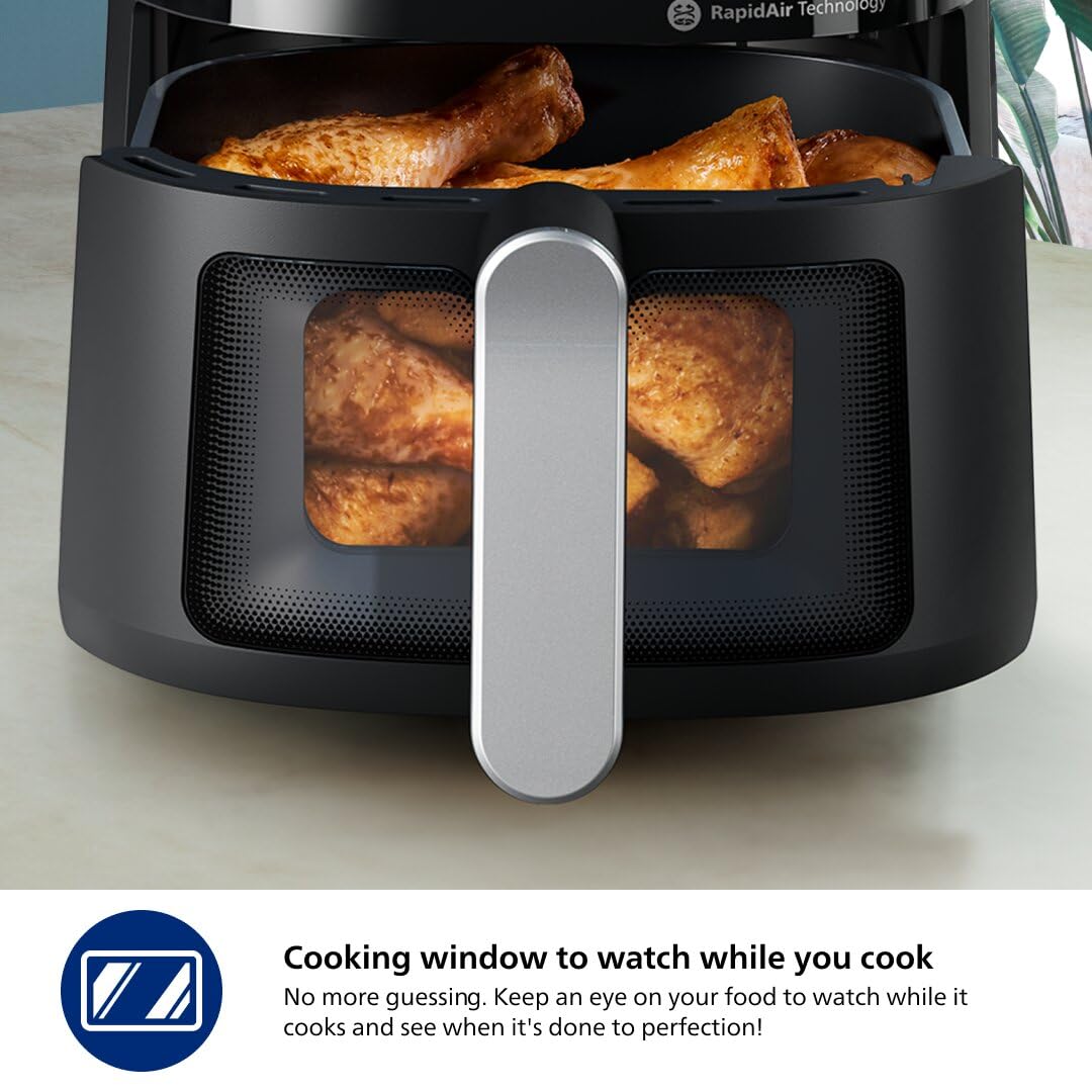 Philips Air Fryer 2000 Series, 6.2L, Black, NA231/00