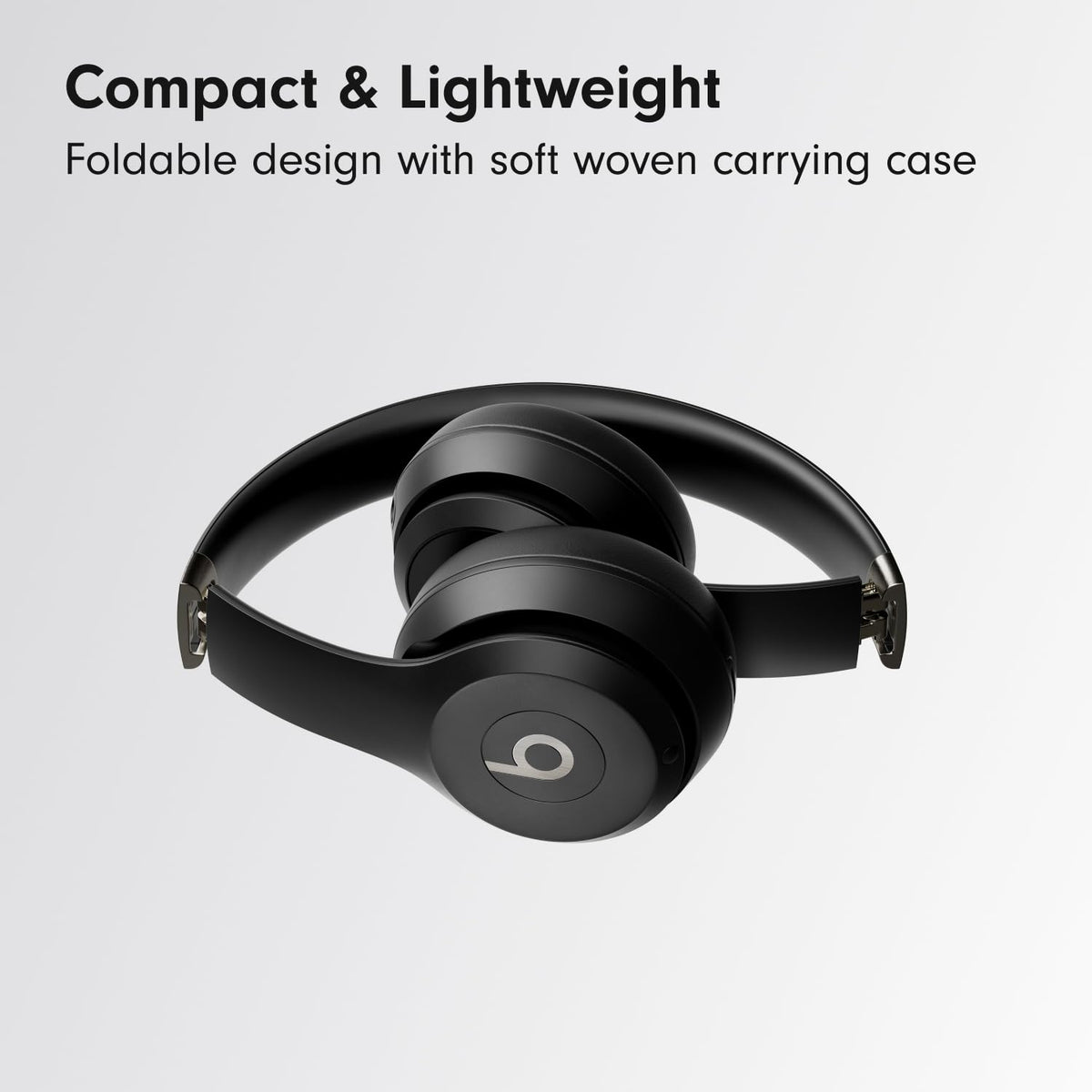 Beats Solo 4 Wireless On-Ear Headphones, Matte Black