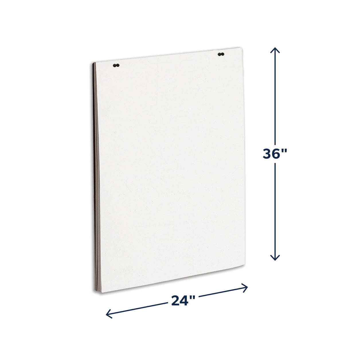 Quartet Newsprint Easel Pad, 24 x 36 in, 50 Sheets, 2-Pack