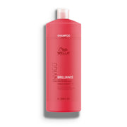 Wella Invigo Brilliance Shampoo for Fine/Normal Coloured Hair, 1L
