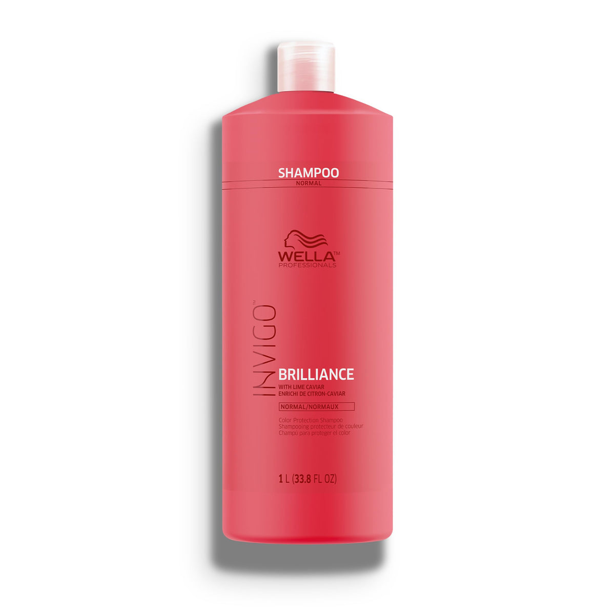 Wella Invigo Brilliance Shampoo for Fine/Normal Coloured Hair, 1L