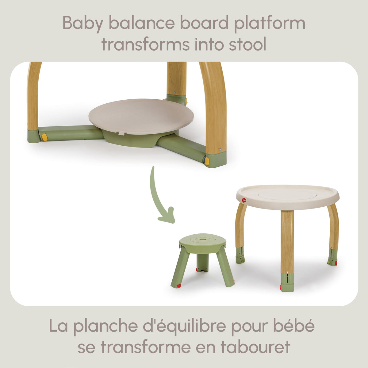 Tiny Love 5-in-1 Here I Grow Stationary Activity Center, Boho Chic