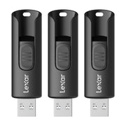 Lexar JumpDrive A30E 64GB USB 3.2 Flash Drive, 3-Pack