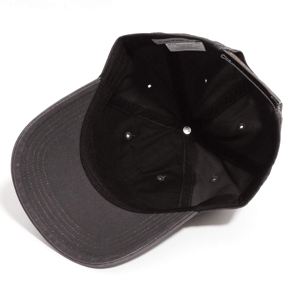 Carhartt Men's Medium Profile Odessa Force Cap, Black, One Size