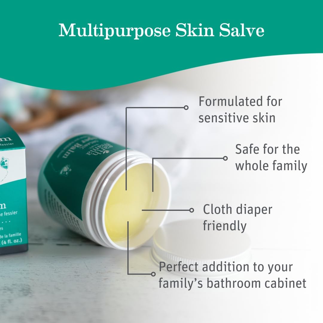 Earth Mama Organic Baby Diaper Balm, 60 ml