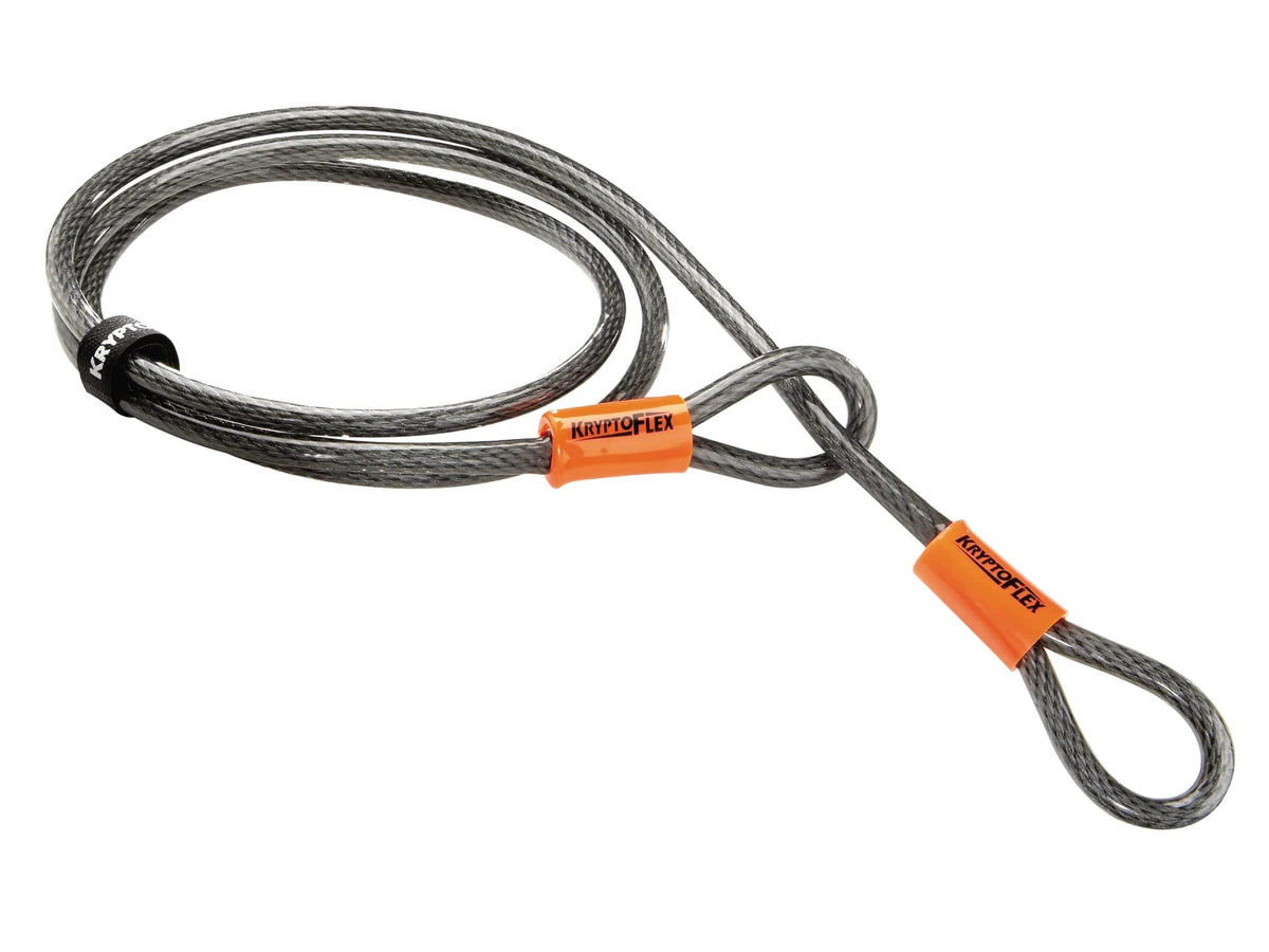 Kryptonite KryptoFlex 3/8-Inch x 7-Feet Double Loop Security Cable