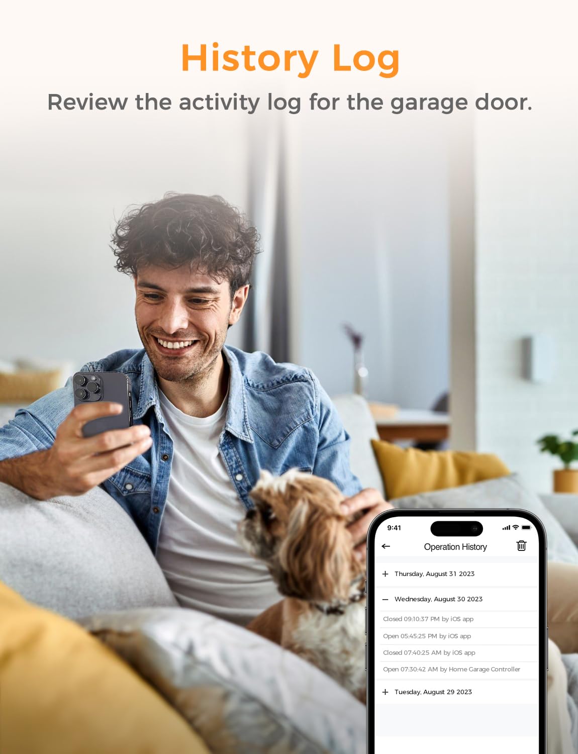Refoss Smart Wi-Fi Garage Door Opener, Apple HomeKit