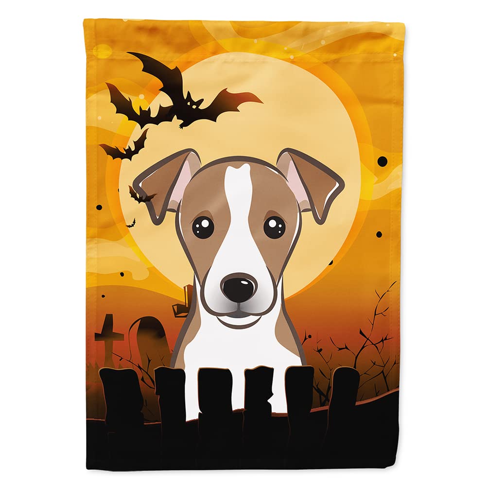 Caroline's Treasures Halloween Jack Russell Terrier House Flag