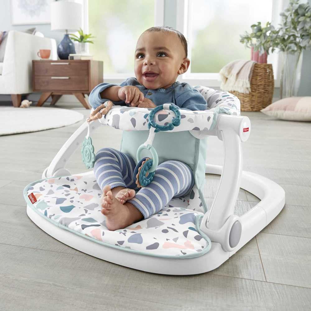 Fisher-Price Sit-Me-Up Floor Seat, Pacific Pebble