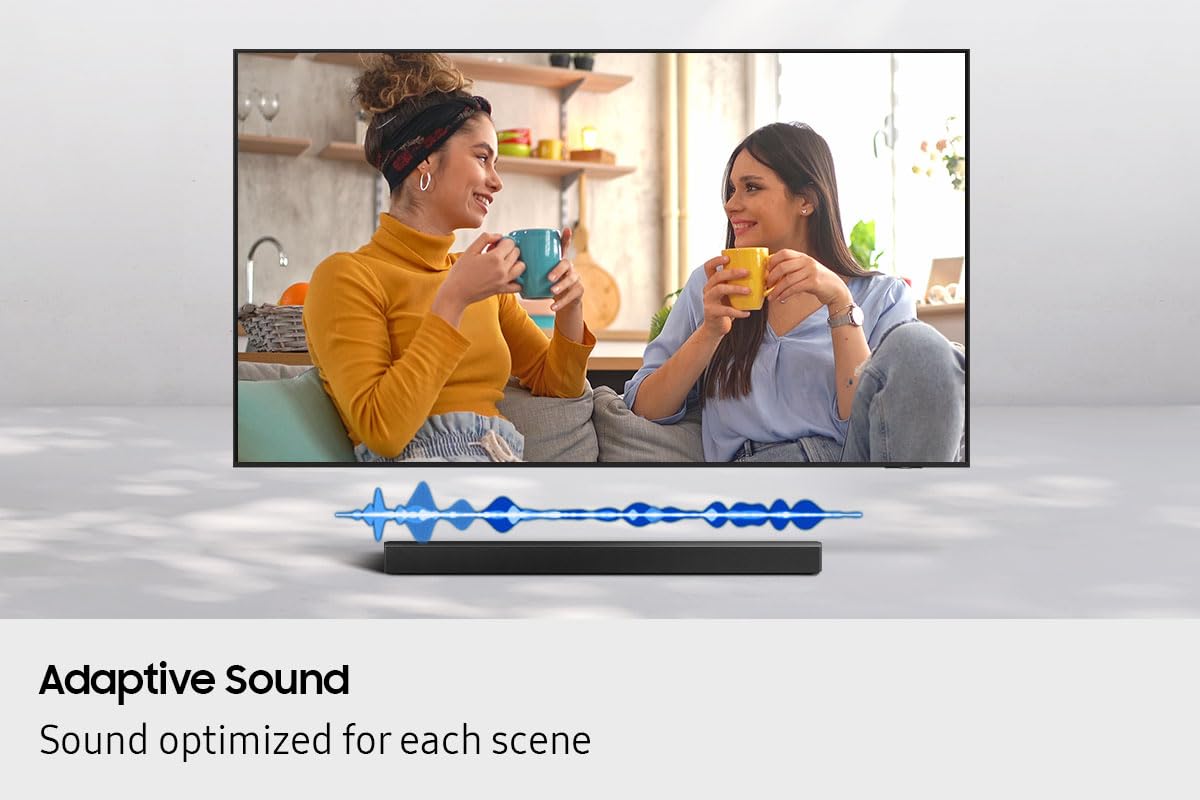 Samsung HW-B550F/ZC 2.1 Channel Sound Bar with Subwoofer, 300W