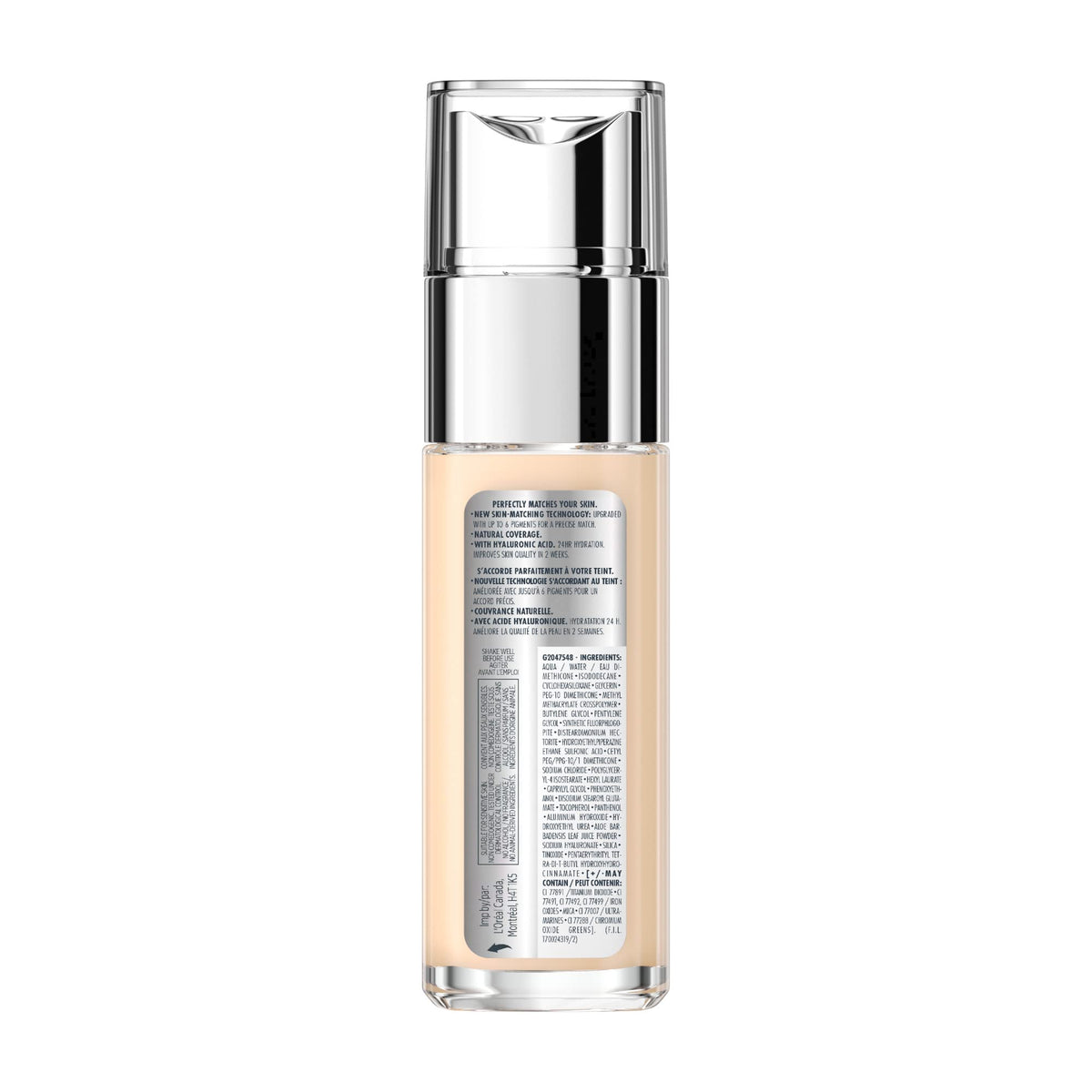 L'Oreal Paris True Match Super-Blendable Foundation, 1.5N, 30 mL