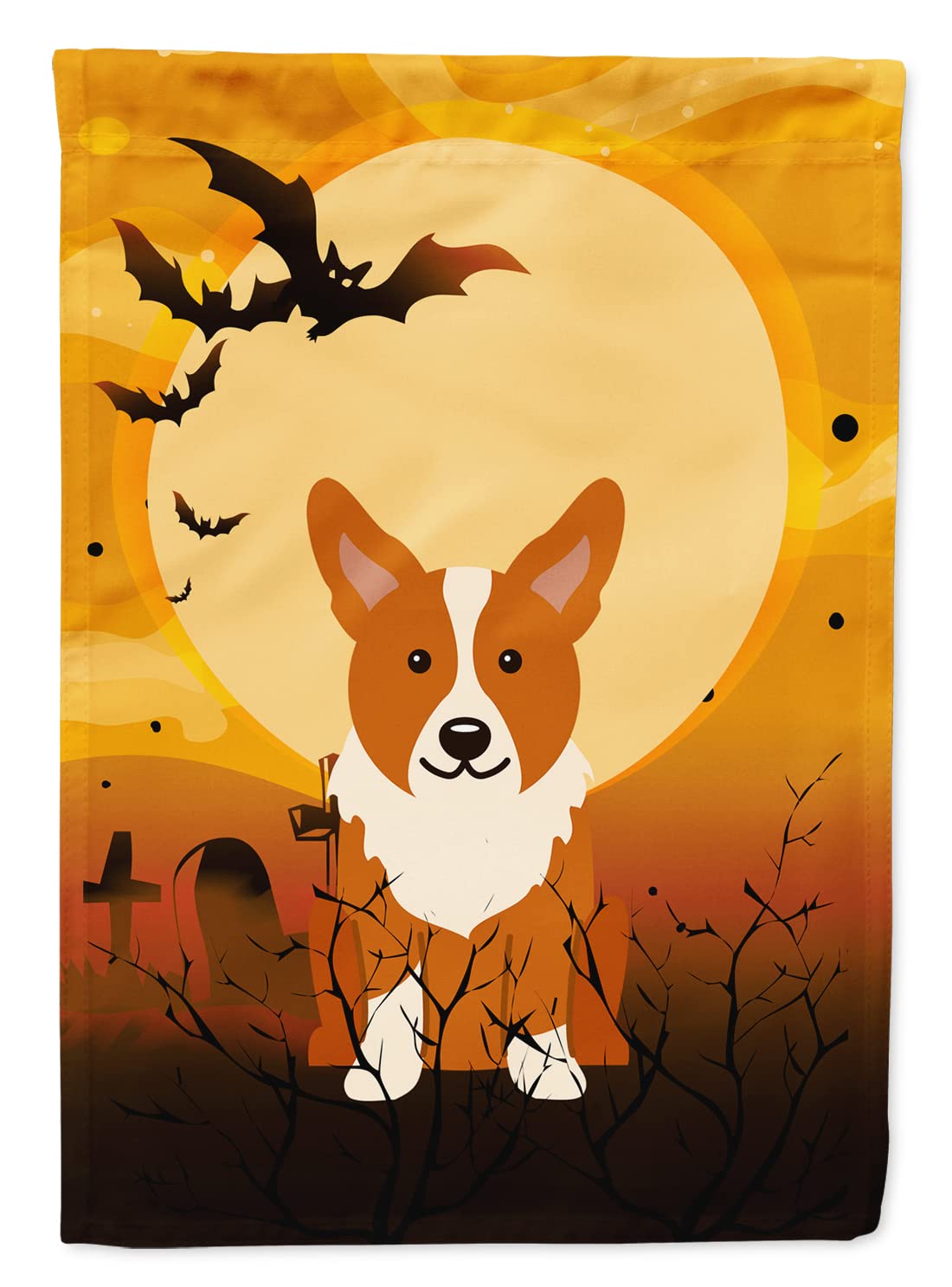 Caroline's Treasures BB4366CHF Corgi Flag, Large