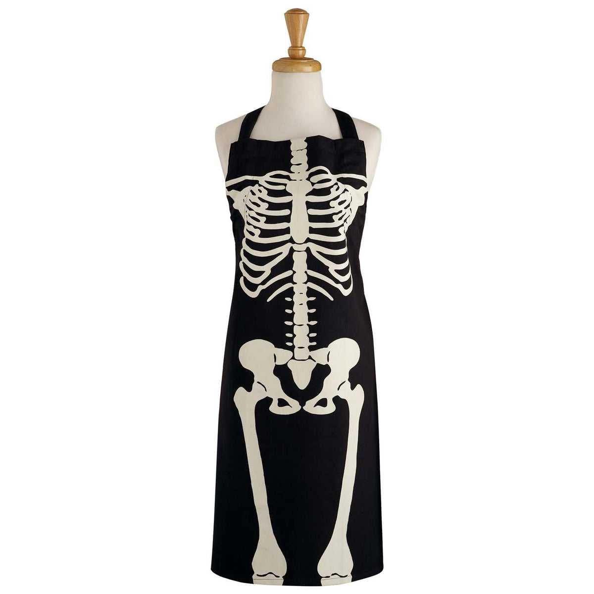 DII Halloween Apron and Oven Mitt Set, Skeleton, 2 Piece