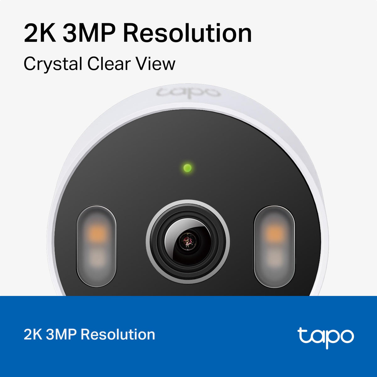 Tapo HybridCam 2K 3MP Indoor/Outdoor Security Camera