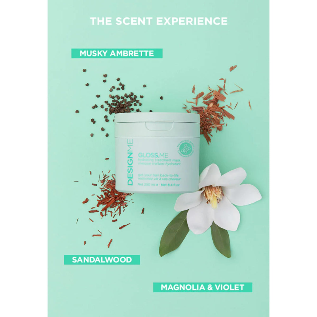 Design.Me GLOSS.ME Hydrating Treatment Hair Mask with Argan Oil