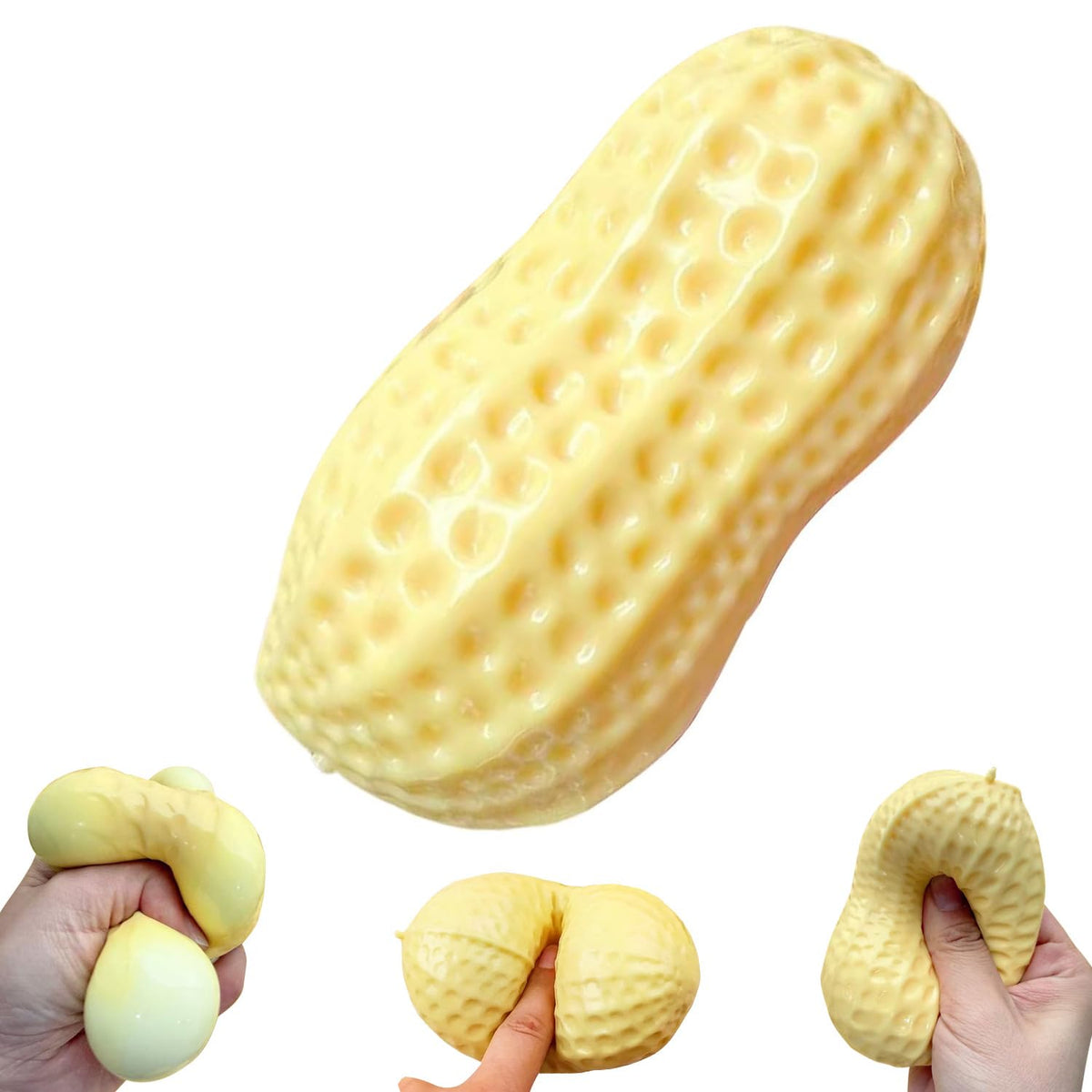Peanut Shape Slow Rising Squishy Stress Ball