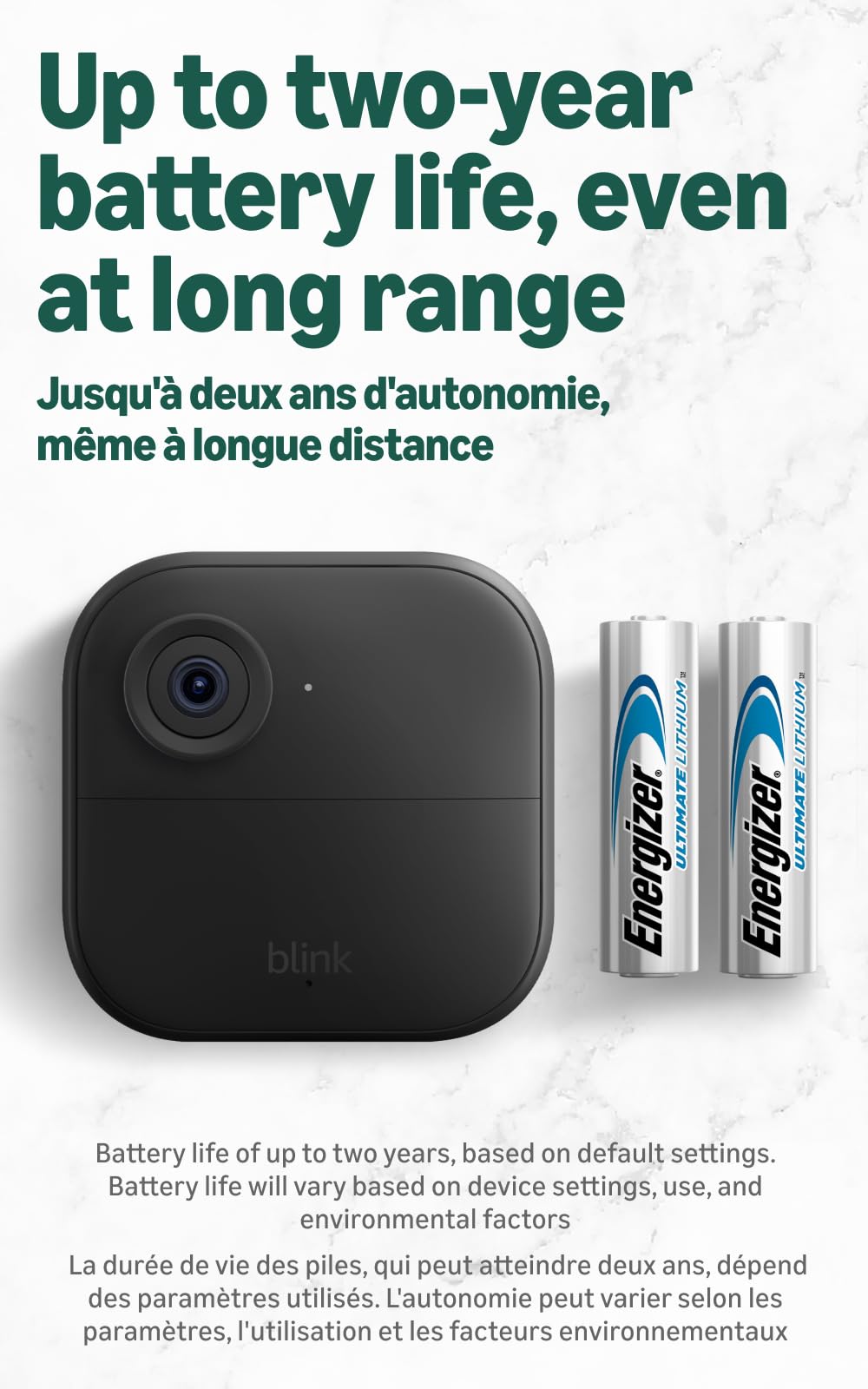 Blink Outdoor XR+ Extended Range Wireless Camera, 1 Camera System