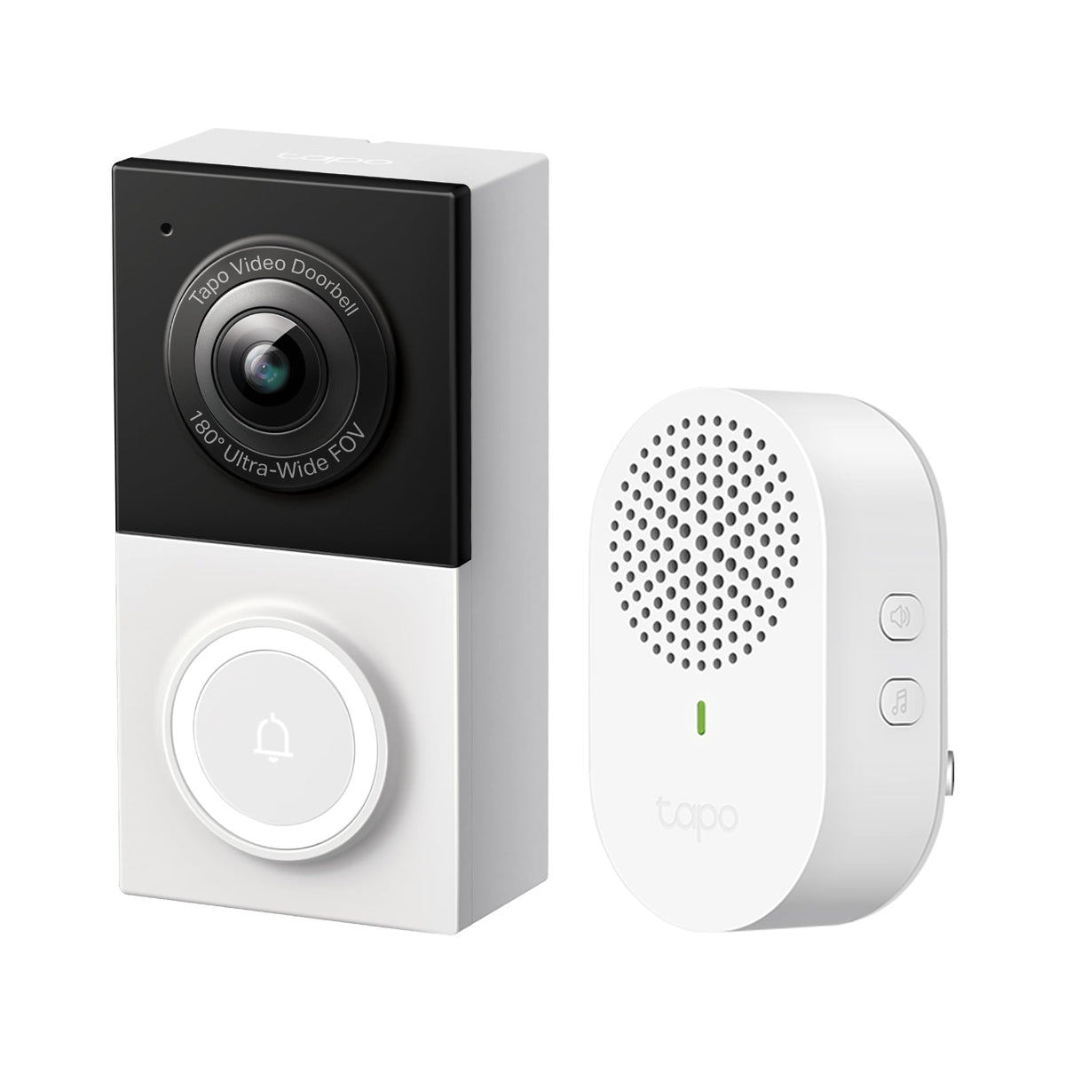 TP-Link Tapo D130 Wired Video Doorbell Camera, 2K 5MP