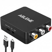 ABLEWE RCA to HDMI Converter, 1080p, Black
