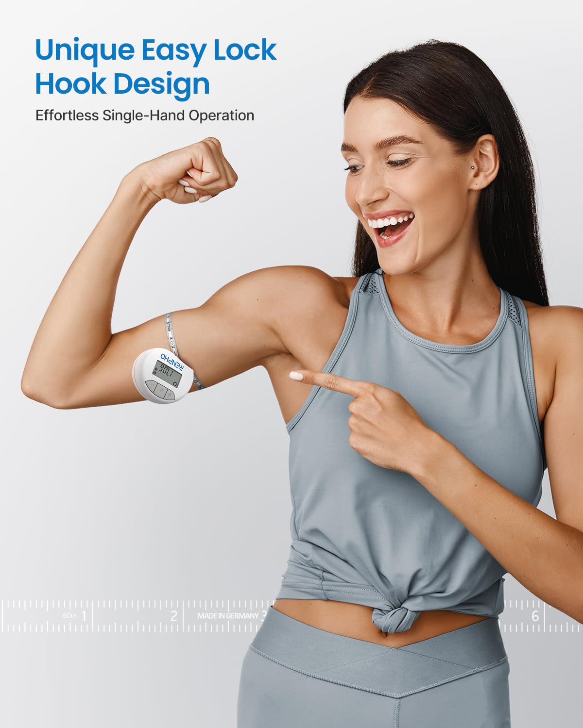 Renpho Smart Bluetooth Tape Measure for Body Measurement