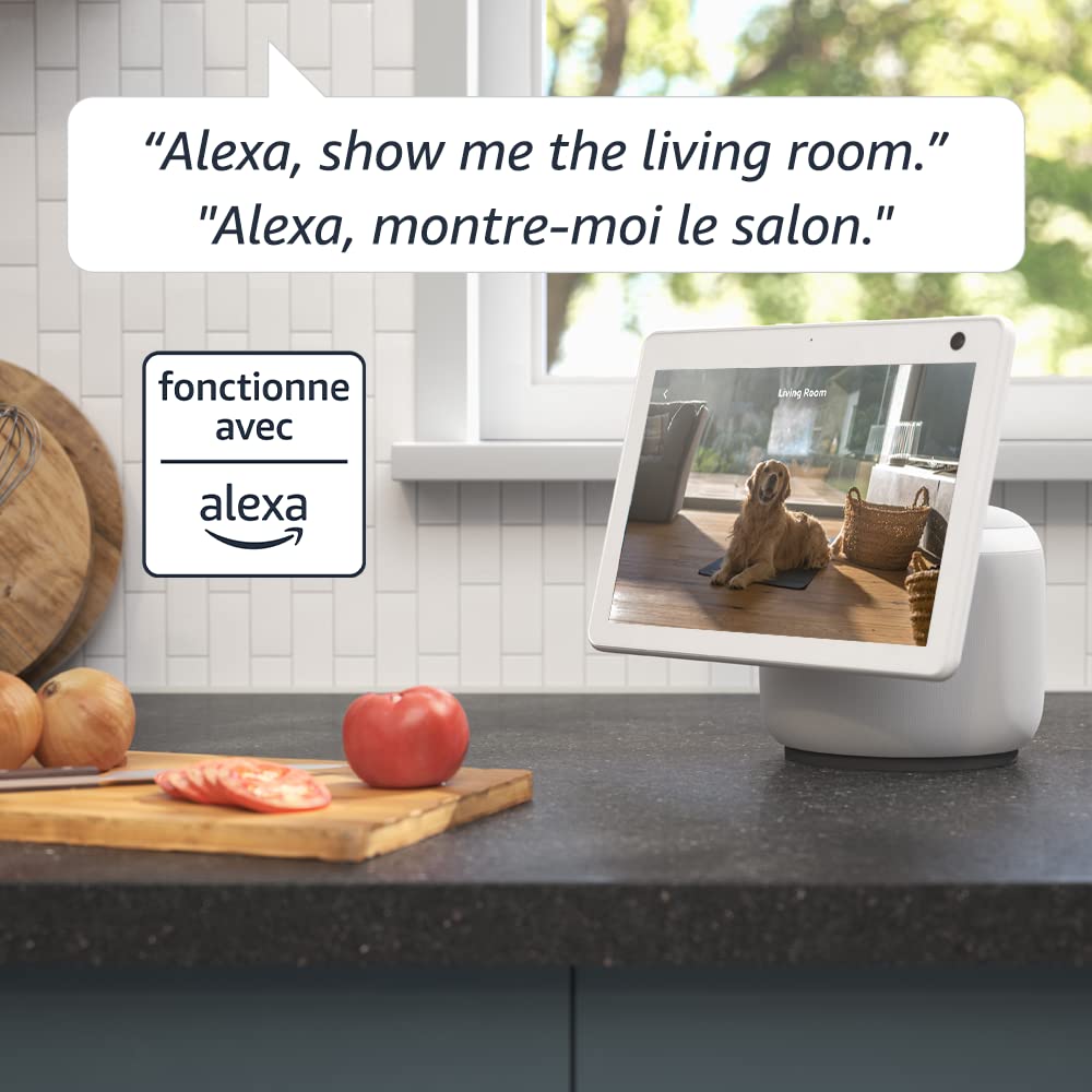 Blink Mini Pan-Tilt Indoor Smart Security Camera, Black