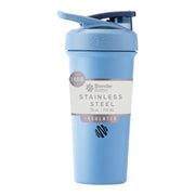 BlenderBottle Strada Sleek Insulated Bottle, 25 oz, Dusty Blue